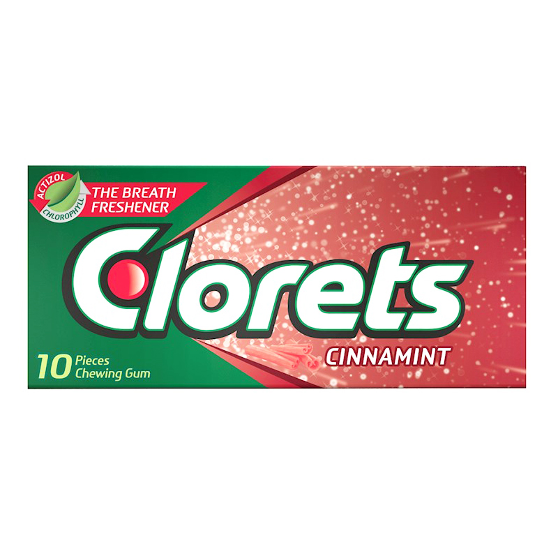 Clorets Cinnamint Gum 14g