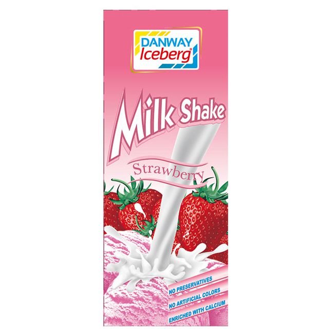 Iceberg Strawberry Milk Shake 180ml 