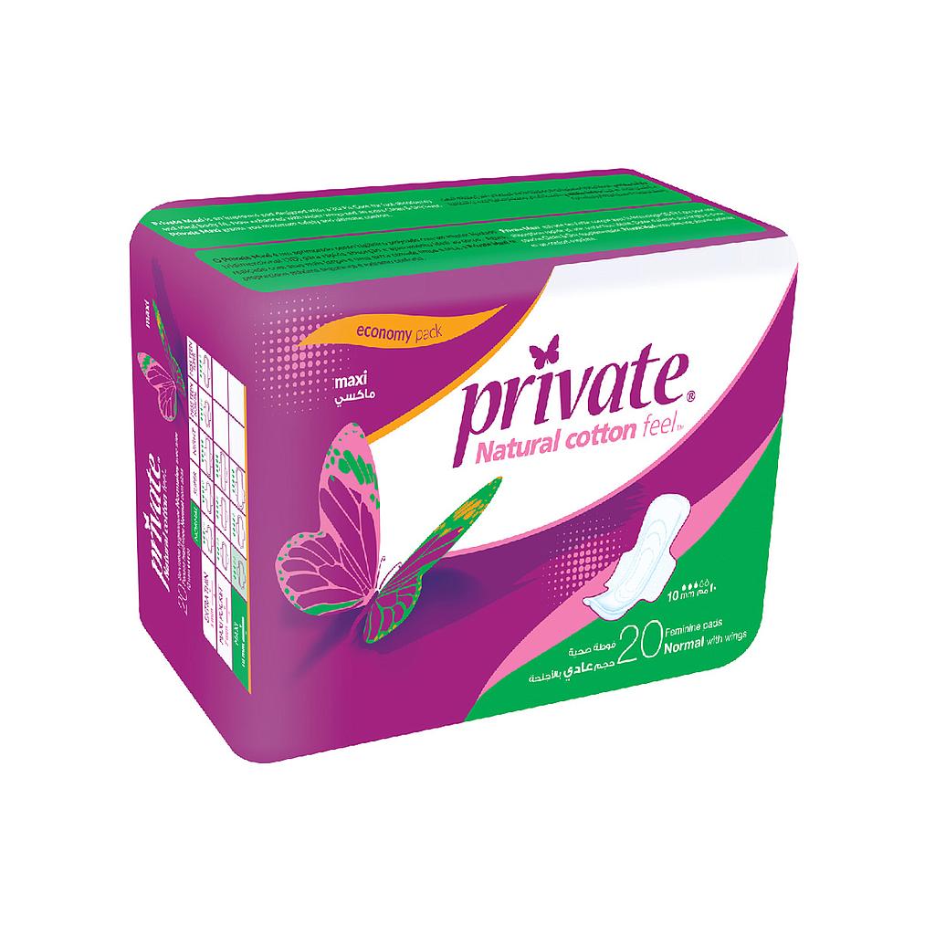 Private Maxi Normal Pads *20