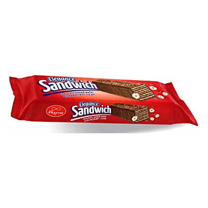 Elegance Sandwich Hazelnut Chocolate Wafer