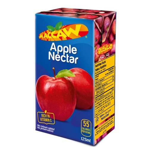 Maccaw Apple Juice 125ml