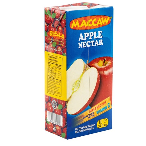 Maccaw Apple Juice 1L
