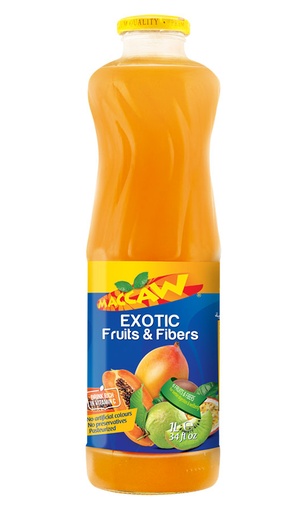 Maccaw Exotic Fruits Juice Glass 1L