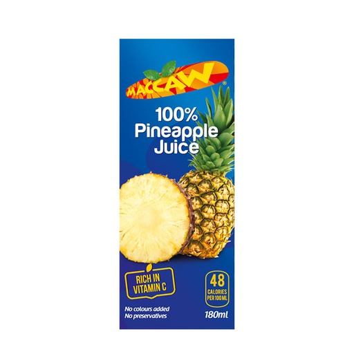 Maccaw Pineapple Juice 180ml