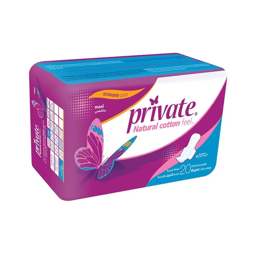 Private Maxi Super Pads *20